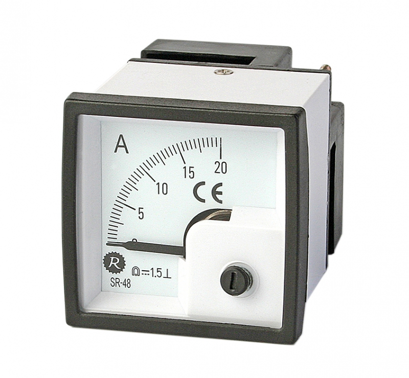 90 degree DC ammeter-SR-48