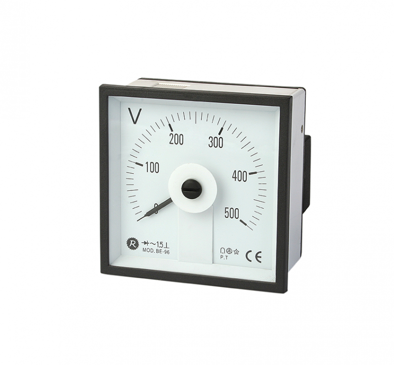 Wide angle AC voltmeter LS-96V